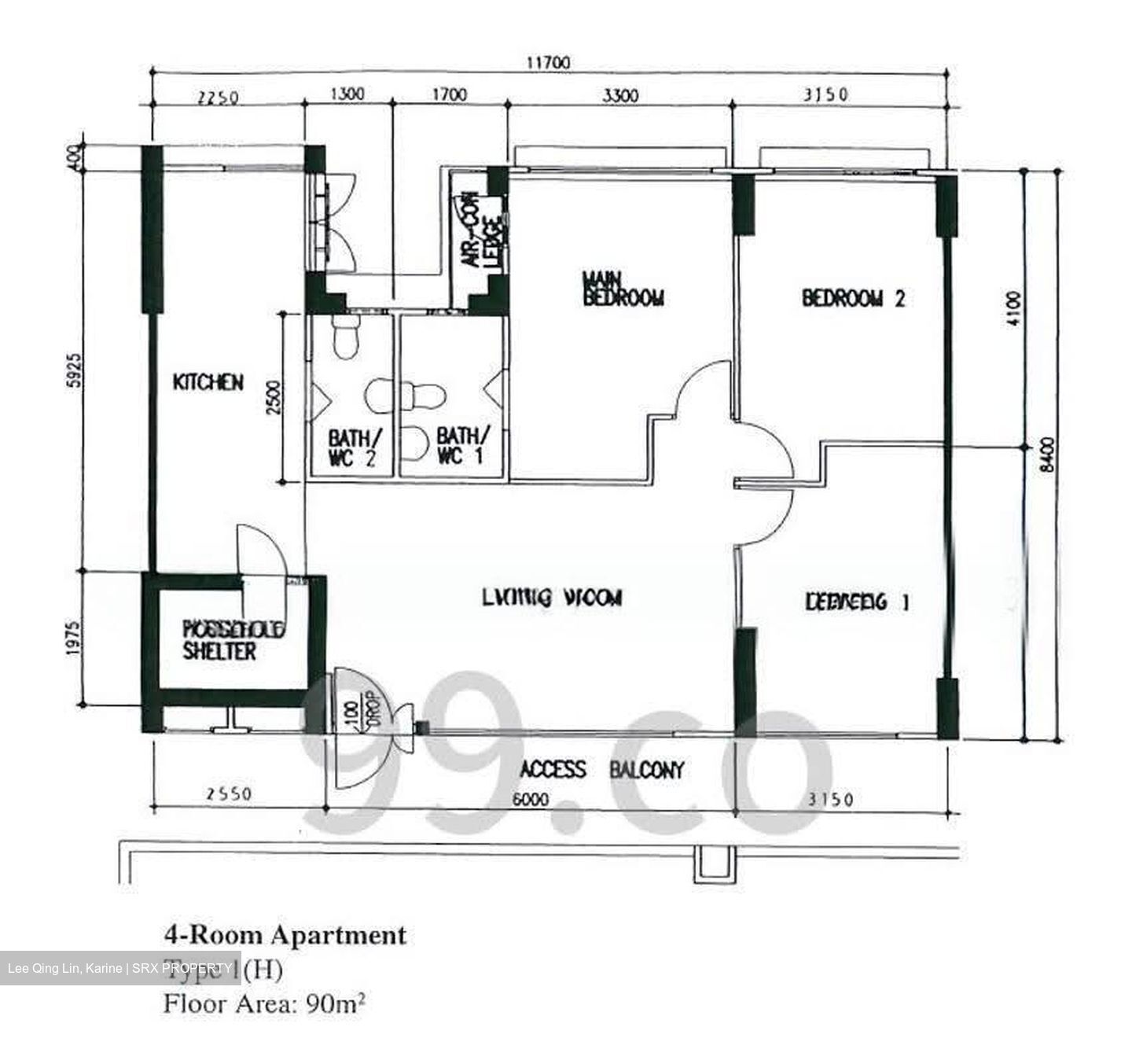 Blk 421 Canberra Road (Sembawang), HDB 4 Rooms #621095421